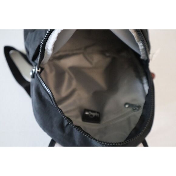 Kipling KI9450 Unisex Small Black Tonal Queenie Backpack - Picture 12 of 12